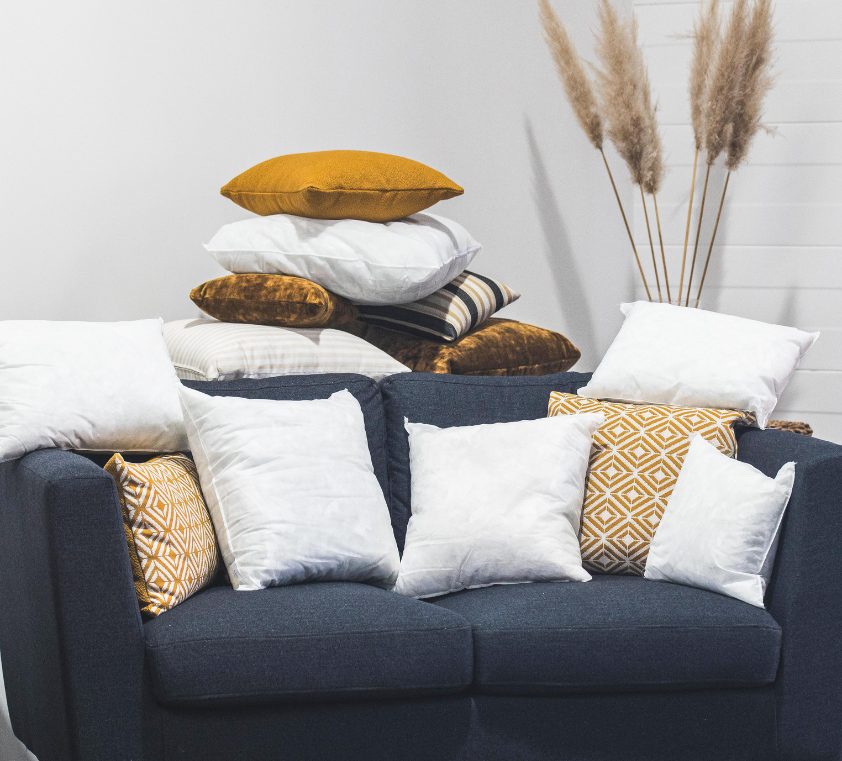 Vignette blog comment rembourrer son coussin